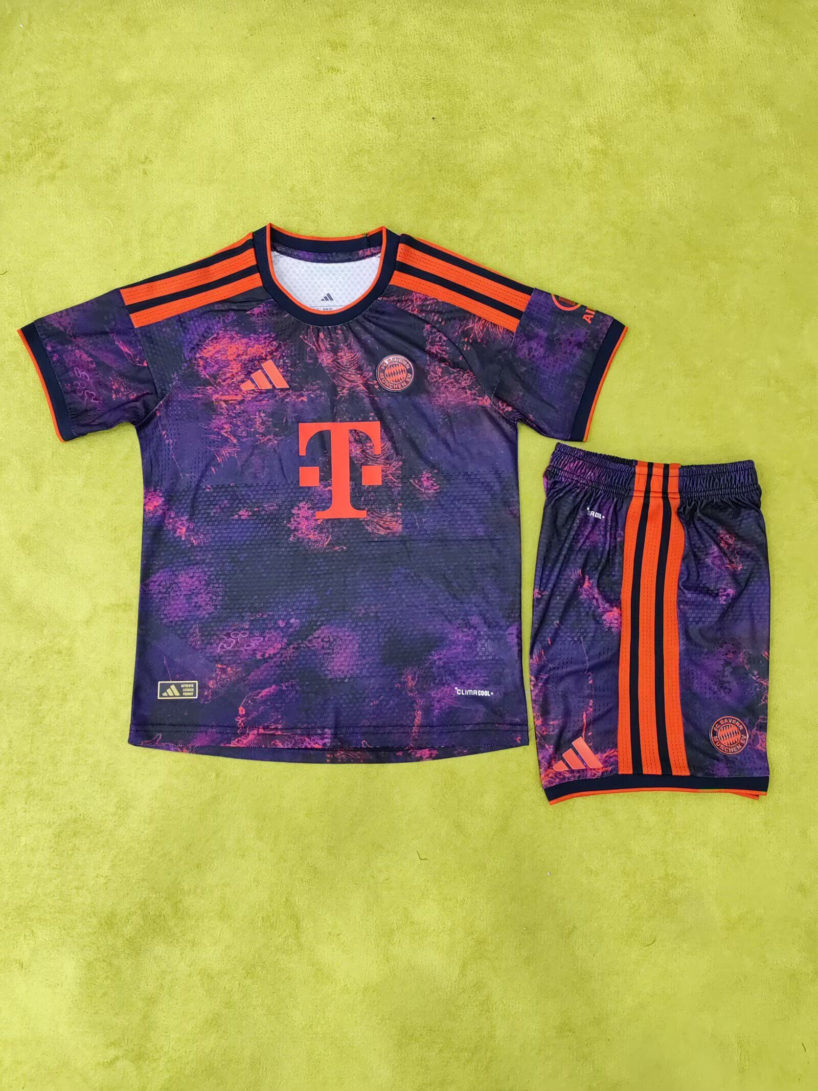 Kids-Bayern Munich 26/27 Third Navy Blue Soccer Jersey(Player)